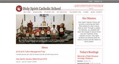 Desktop Screenshot of hscatholicschool.com